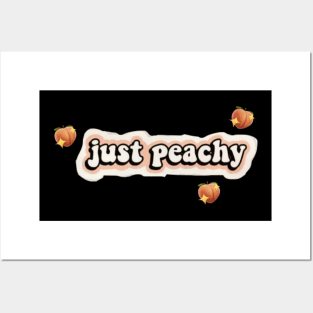 just peachy Posters and Art